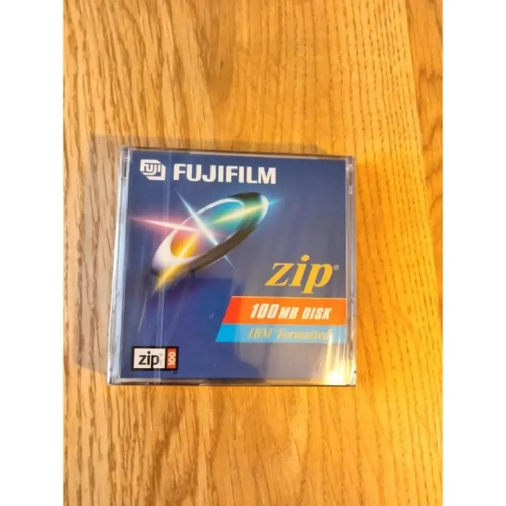 Fujifilm Zip 100 MB Disc‎ IBM Formatted Set Of 2